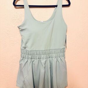 Yogalicious Light Green Lux Pati Romper Size Large Aquifier